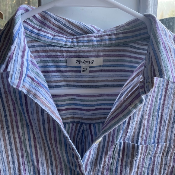 Madewell Rainbow button down - Picture 2 of 2